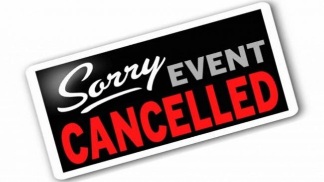 canceled event